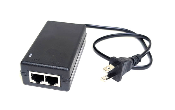 Gigabit PoE Injector: 1-Port (24W, AC100-240V)