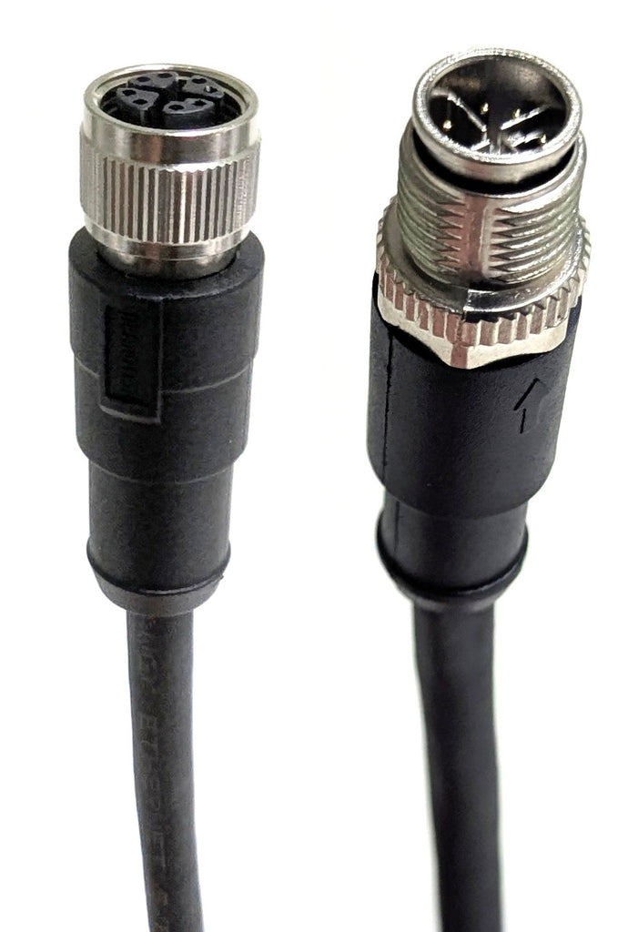 LATTICE Cable: M12(M) - M12(F) - 1m