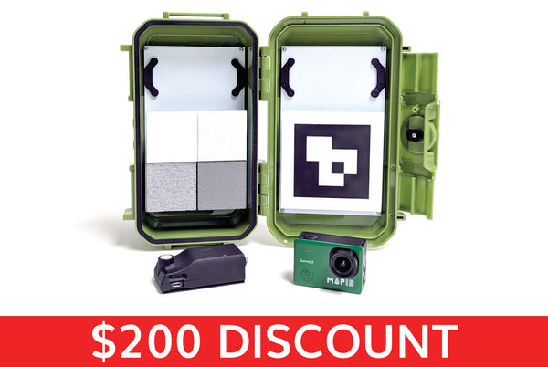 Survey3 Camera + Calibration Target + Light Sensor Bundle