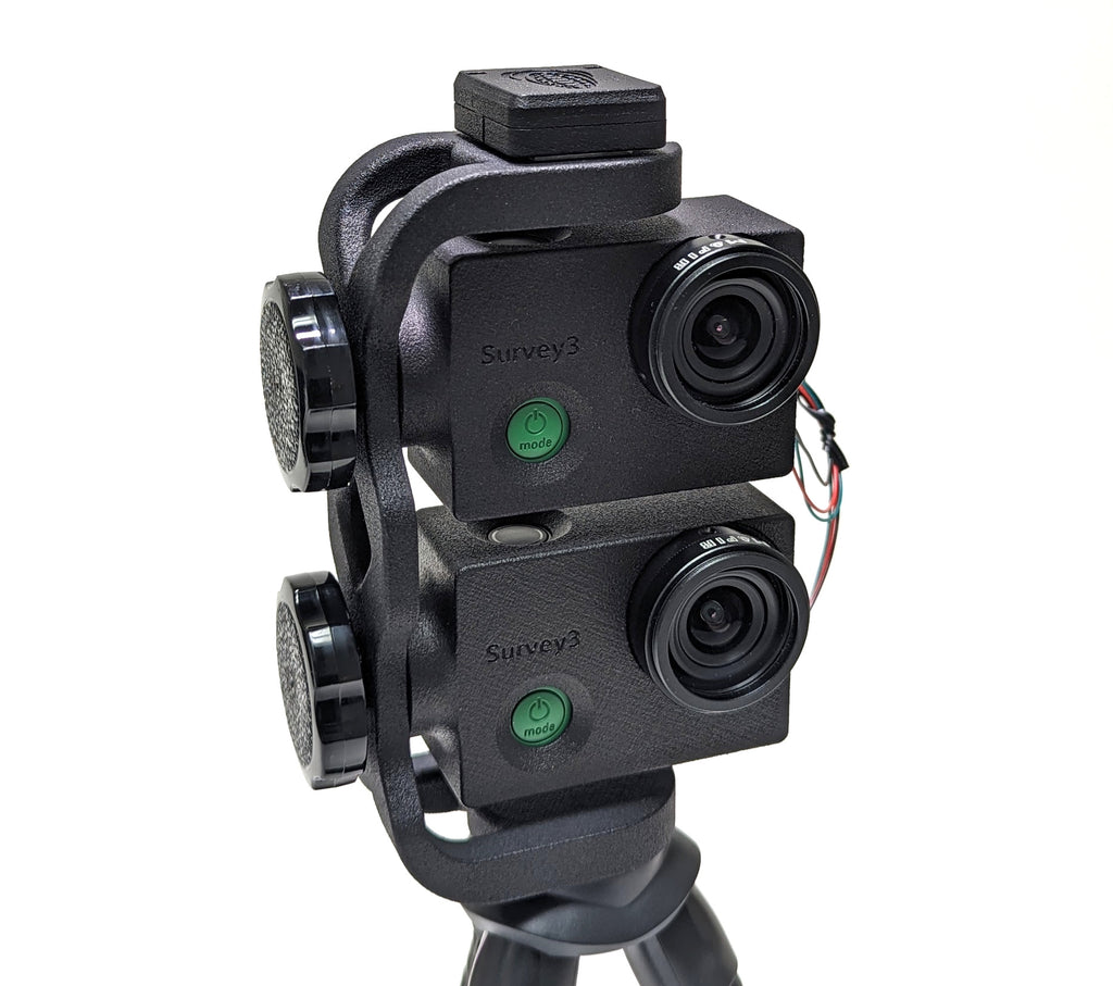 Survey3 Adjustable Pivot Mount <br/>Dual Cameras