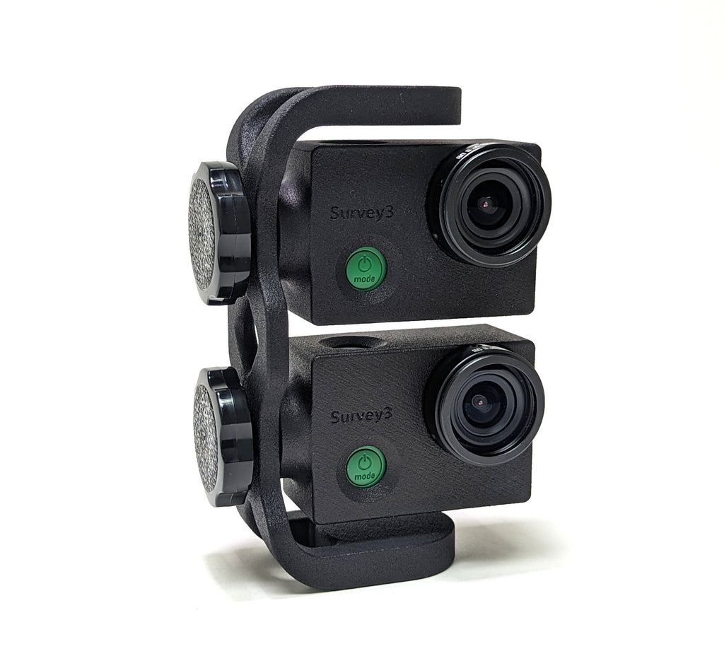Survey3 Adjustable Pivot Mount <br/>Dual Cameras