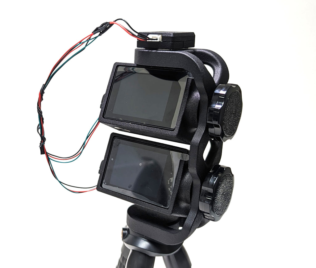 Survey3 Adjustable Pivot Mount <br/>Dual Cameras