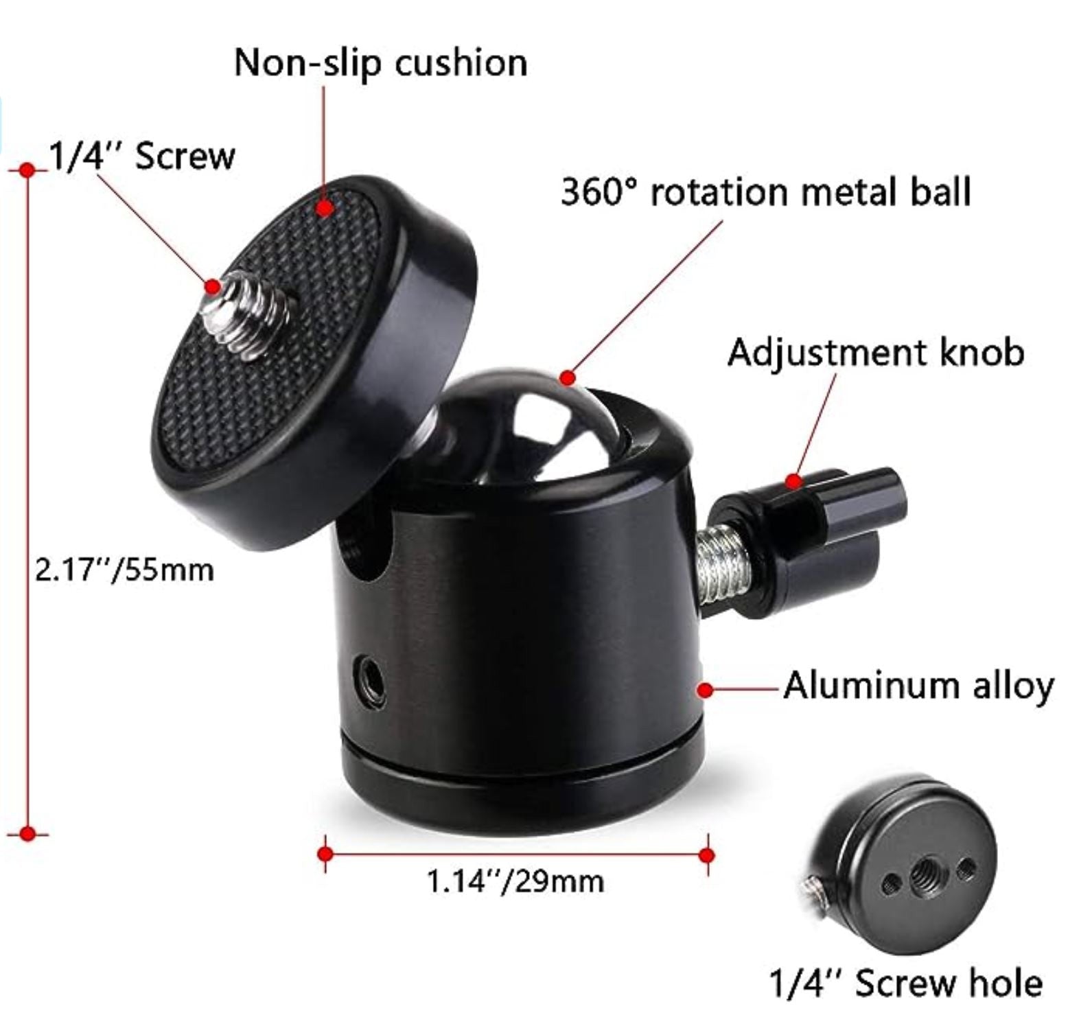 Ball Head Tripod Mount MAPIR CAMERA - Main Image