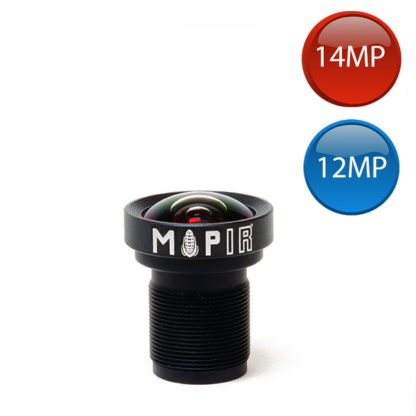 3.37mm 87HFOV f/2.8 (m12) Lens <br/>[Custom Filter]