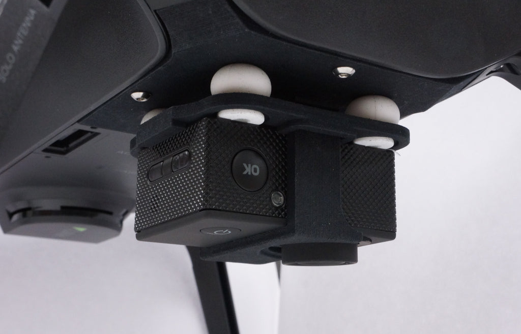 3DR SOLO Gimbal Bay Static Mount - Single Survey Camera