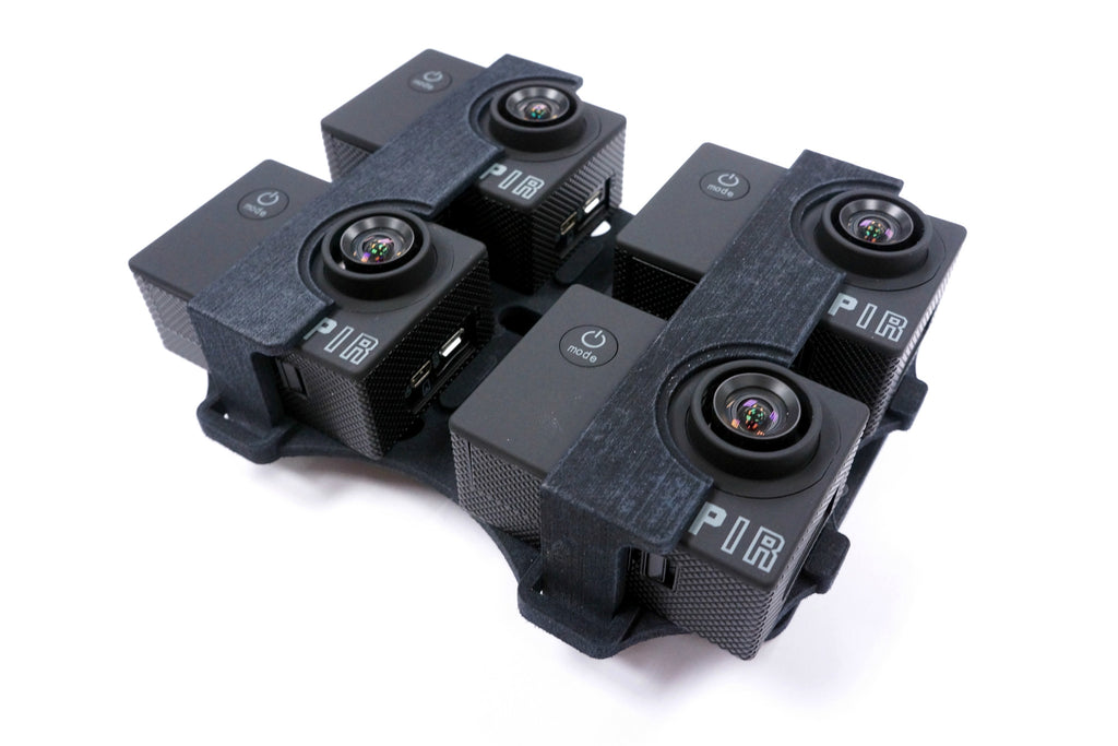 Generic Quad Static Mount - Four Survey Cameras