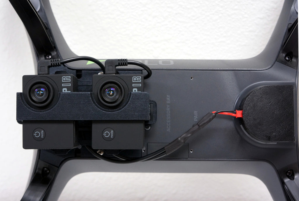 3DR SOLO Gimbal Bay Static Mount - Dual Survey Camera