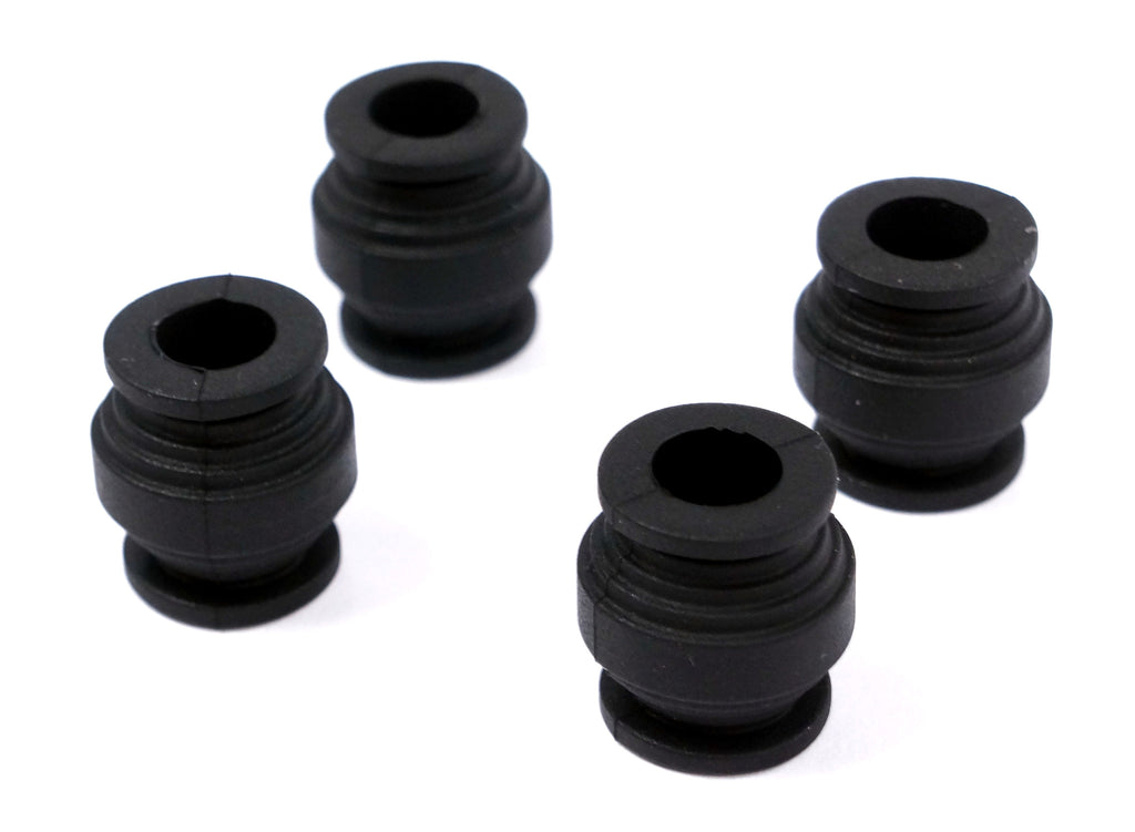 Static Mount Dampening Balls - Flexible Hardness (Black) - Qty 4