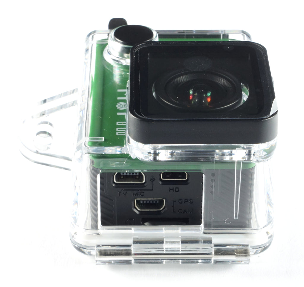 Survey3 Clear Case <br/>Action Camera <br/>Open (Plug Access)