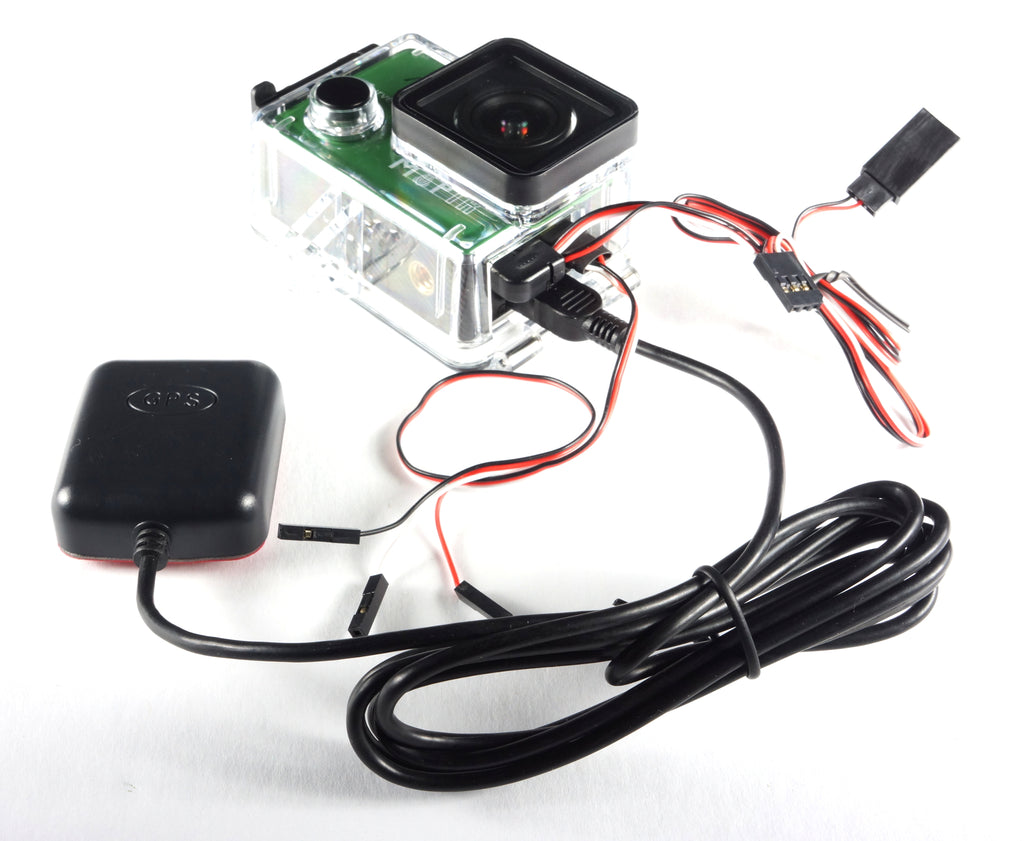 Survey3 Clear Case <br/>Action Camera <br/>Open (Plug Access)