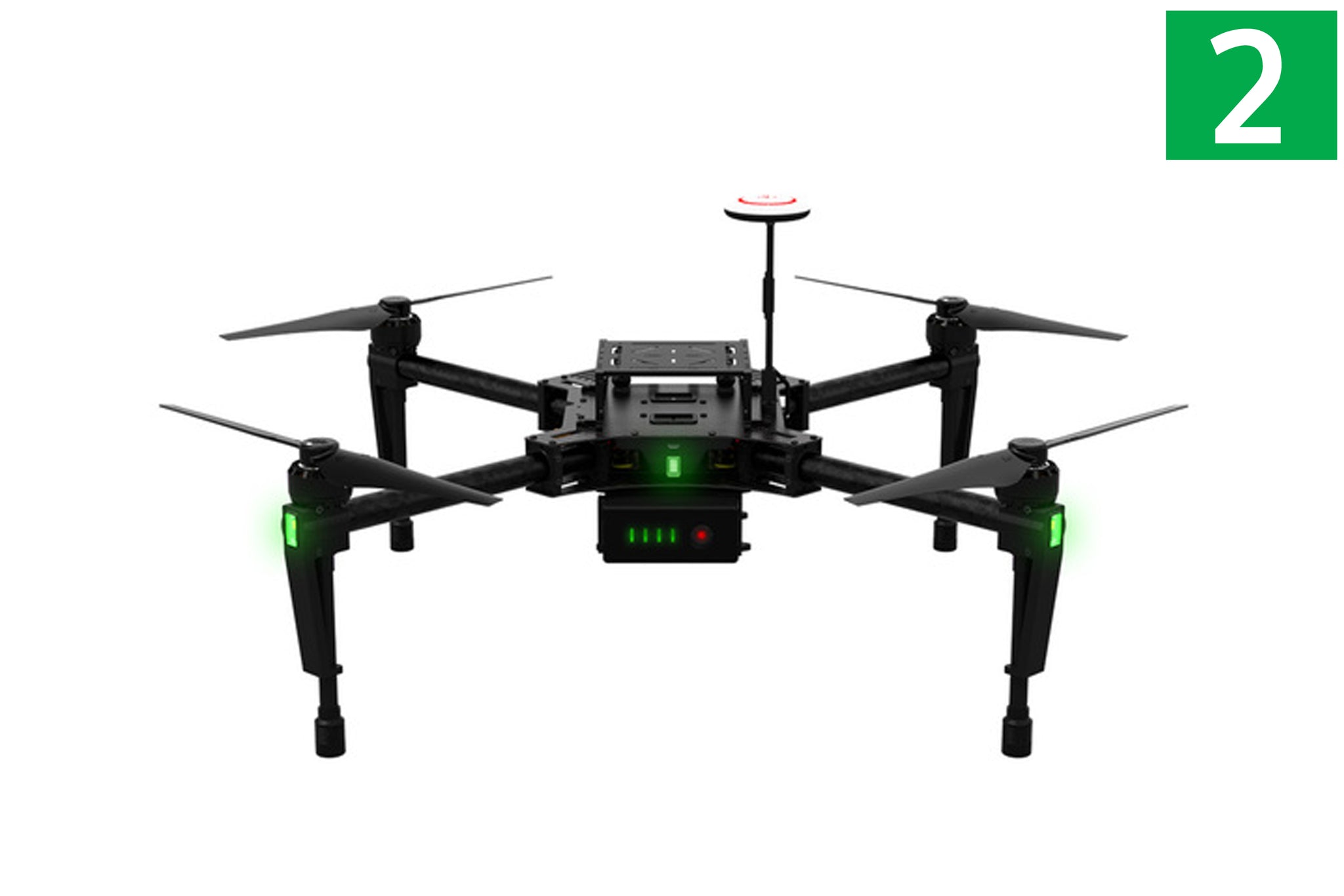 【中古】 DJI Matrice 100 - Guidance コネクタキット DJI Matrice 100 MAPIR Survey 3/2/1 Dual Camera Mount - MAPIR CAMERA