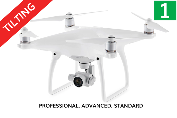 DJI Phantom 4 (PRO,ADV) Survey 3 <br/>Tilting Single Camera Mount