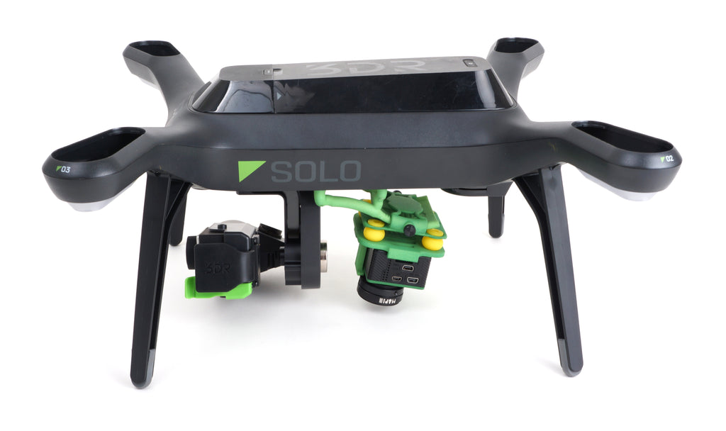 3DR SOLO Accessory Bay Tilting Mount - Single Survey Camera - 3DR Gimbal Compatible